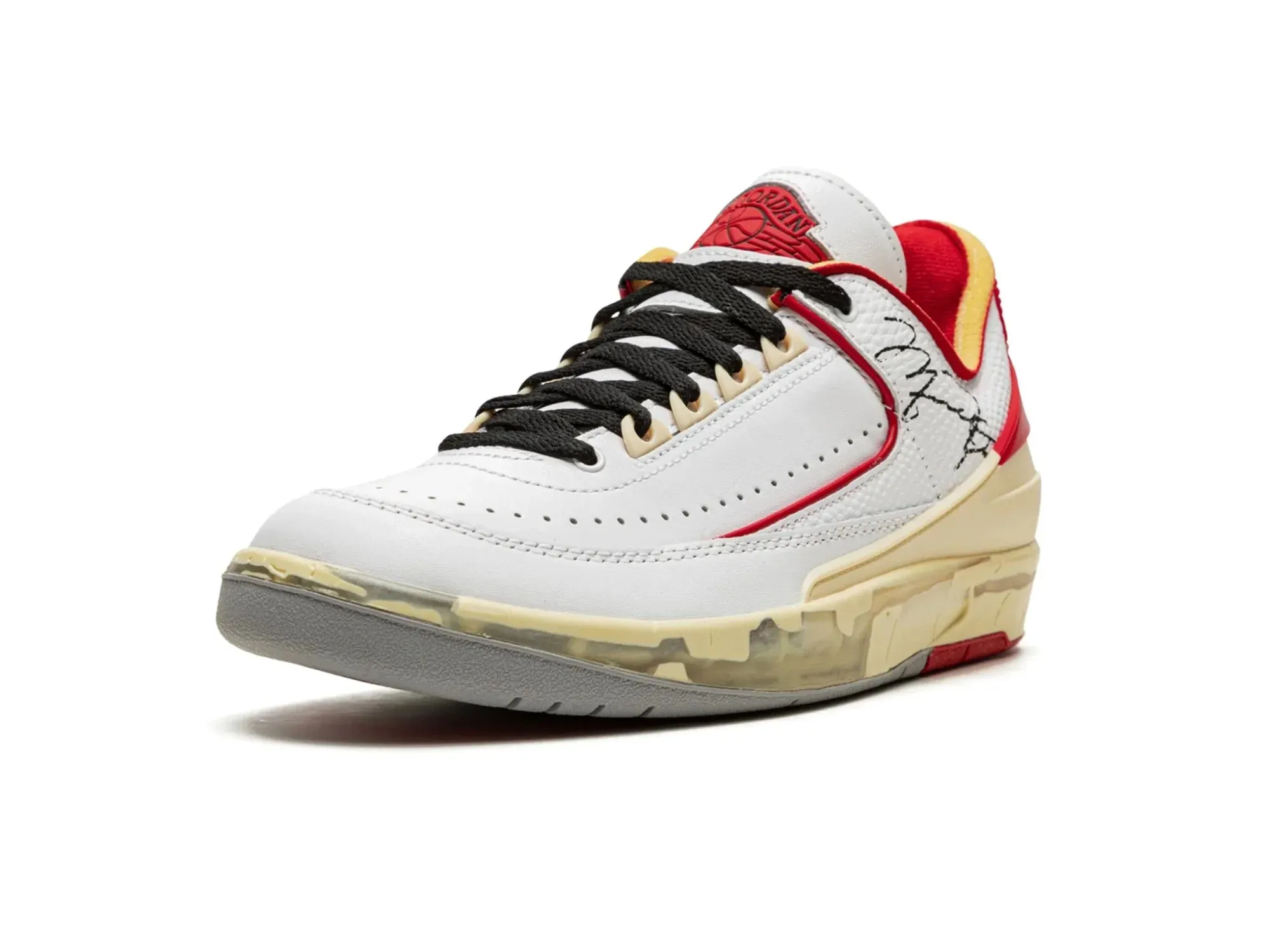 Nike Air Jordan 2 Retro Low SP X Off-White "White Red"