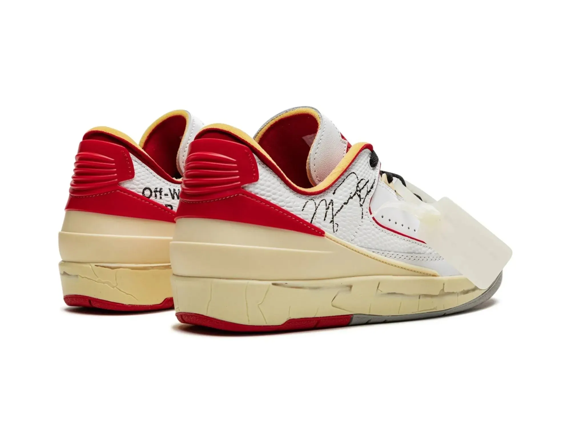 Nike Air Jordan 2 Retro Low SP X Off-White "White Red"