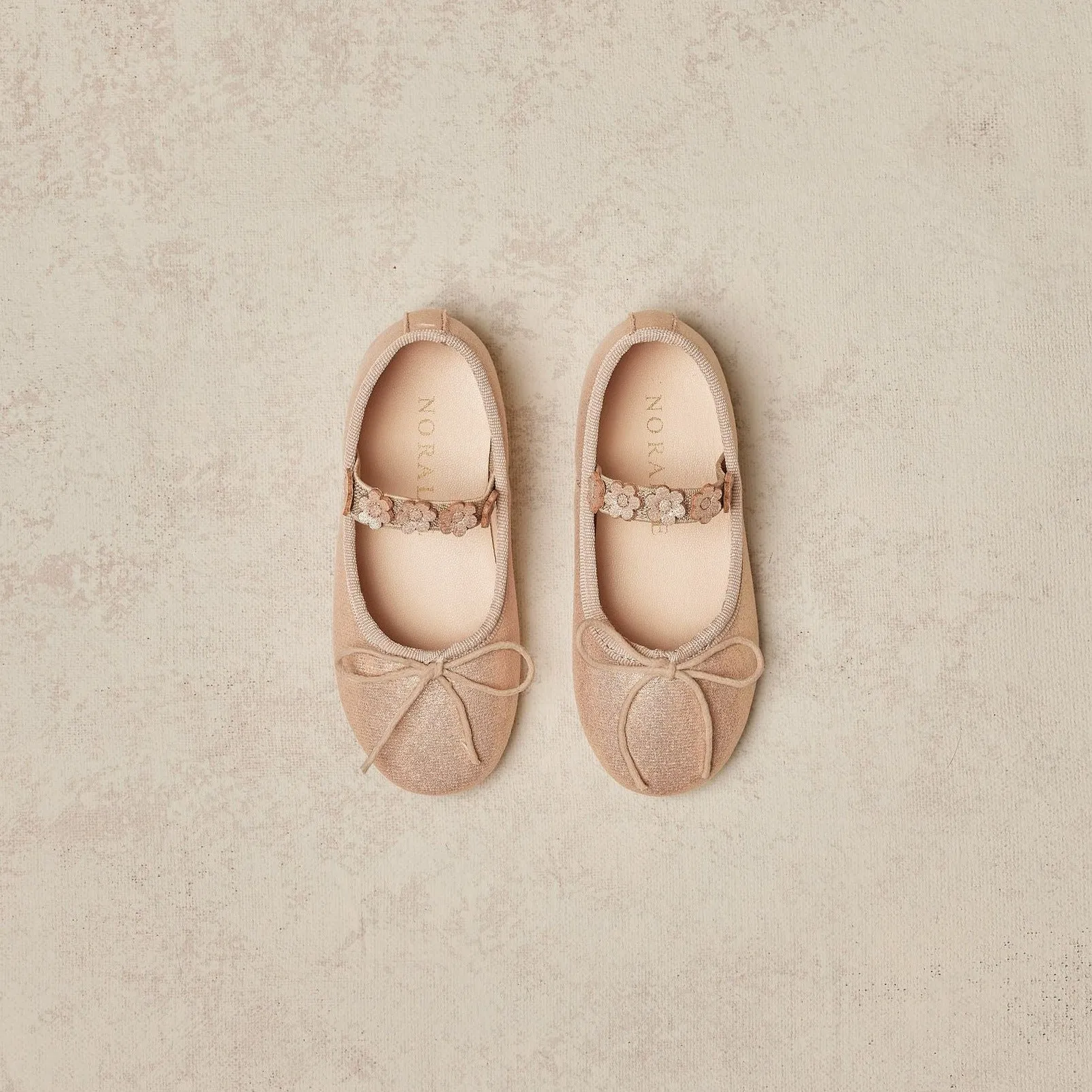 Noralee Ballet Flats - Antique Metallic