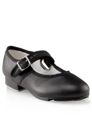 ON SALE Mary Jane Youth Velcro Tap Shoe (Matte Black)