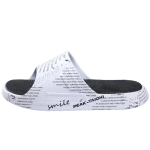 PEAK Men's Taichi Slides 1.0 - White/Black