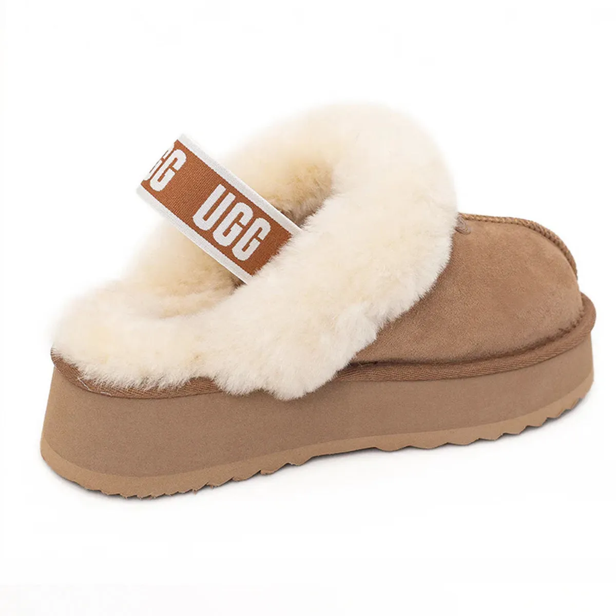 Platform Strap UGG Slippers