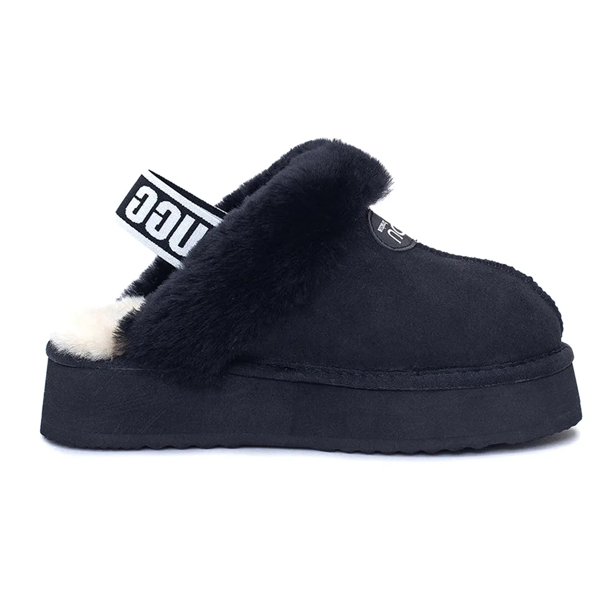 Platform Strap UGG Slippers