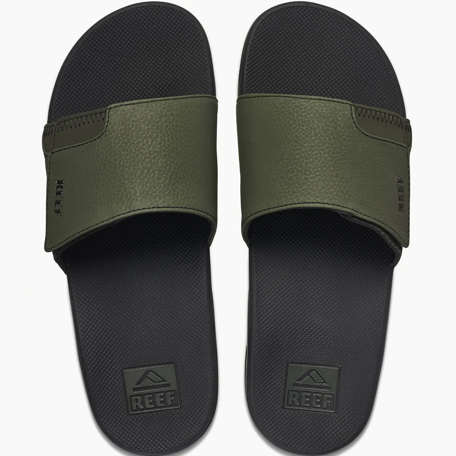 Reef Mens Fanning Cushioned Summer Sliders