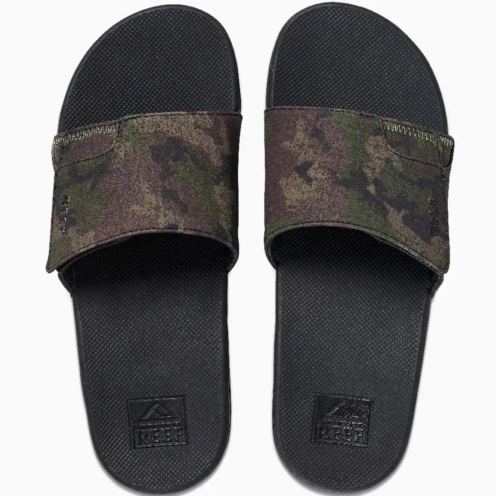 Reef Mens Fanning Cushioned Summer Sliders