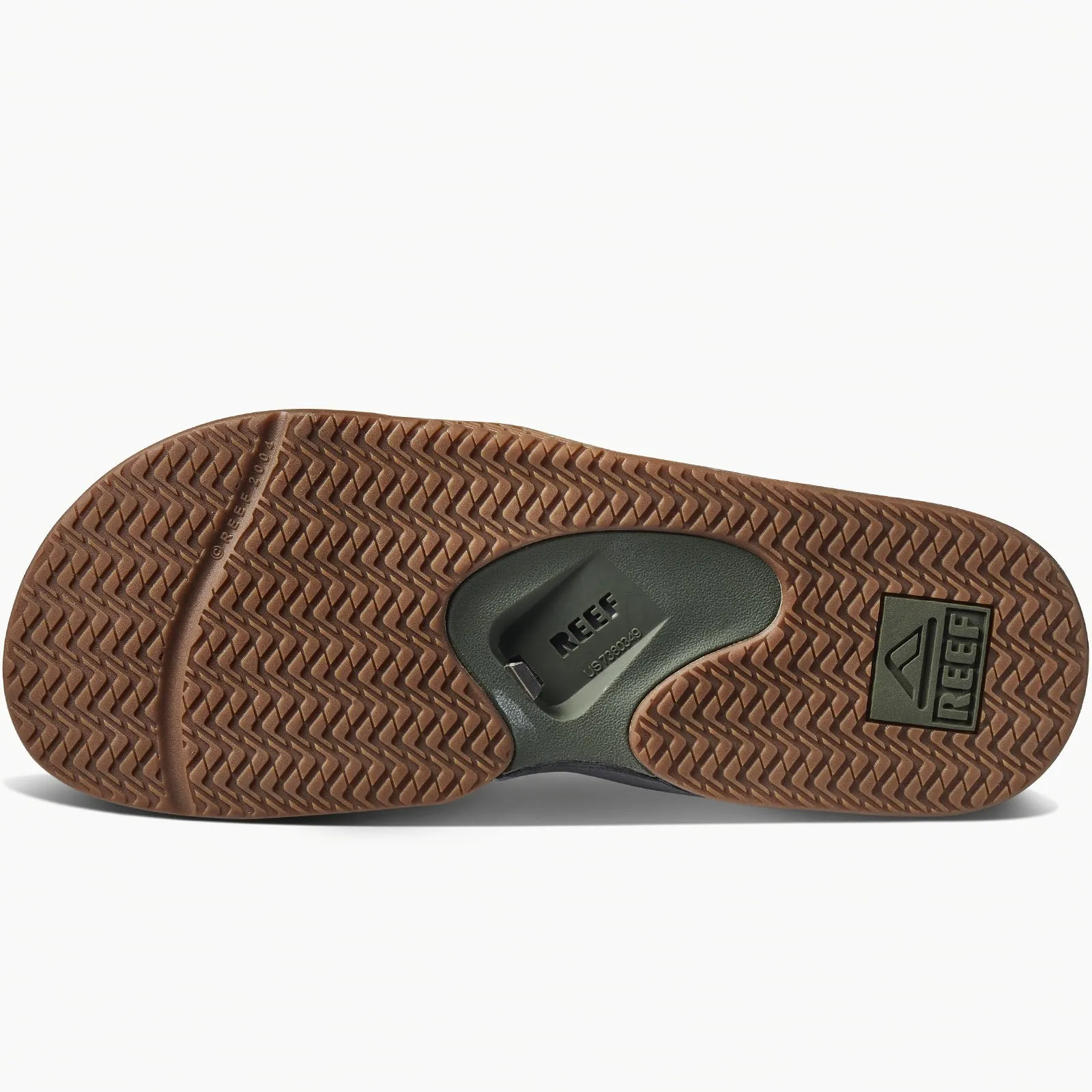 Reef Mens Fanning Cushioned Summer Sliders