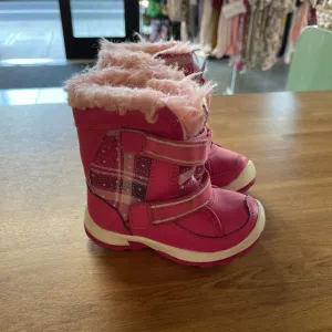 Rugged Outback Pink Snow Boots - 7