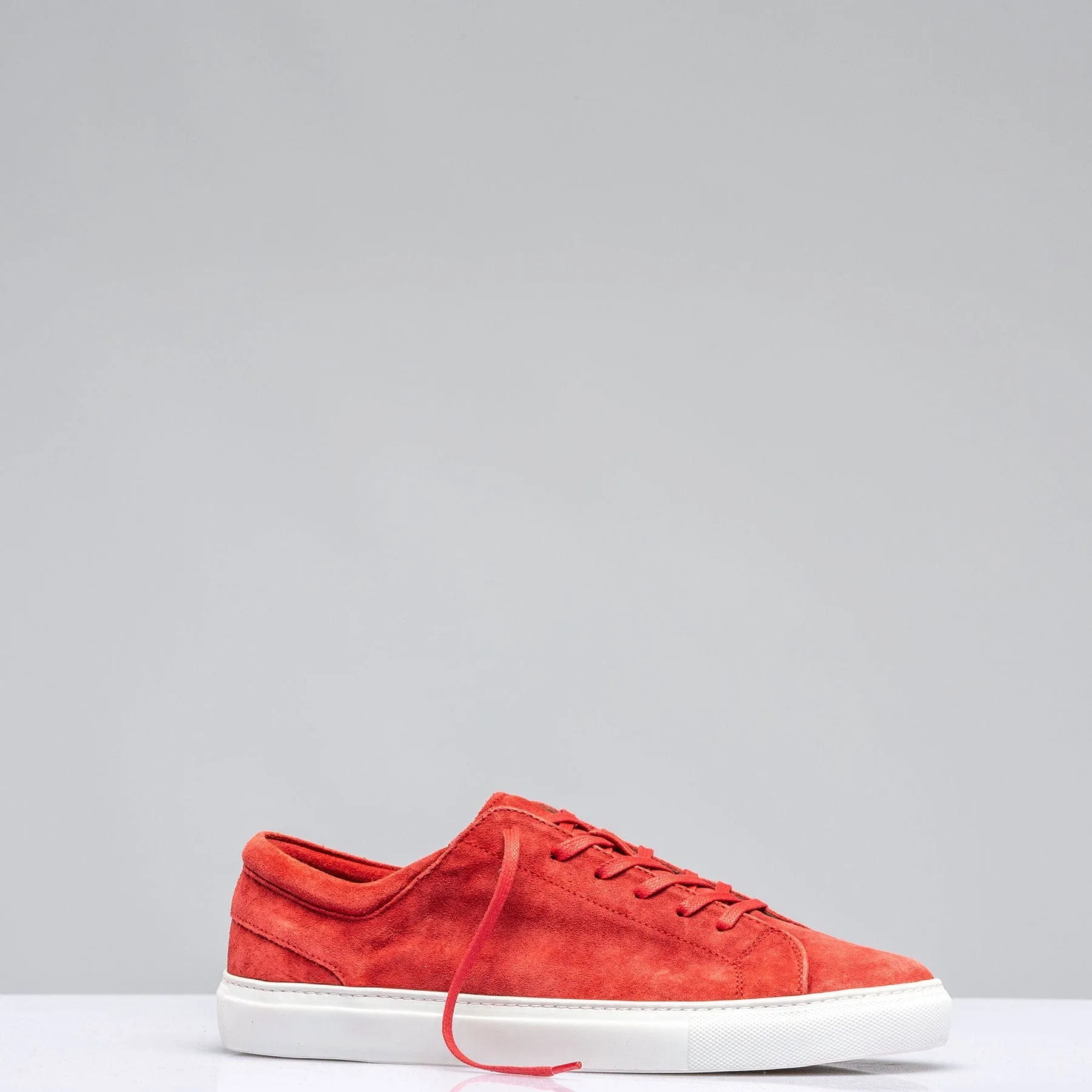 Salina Suede Sneaker Red