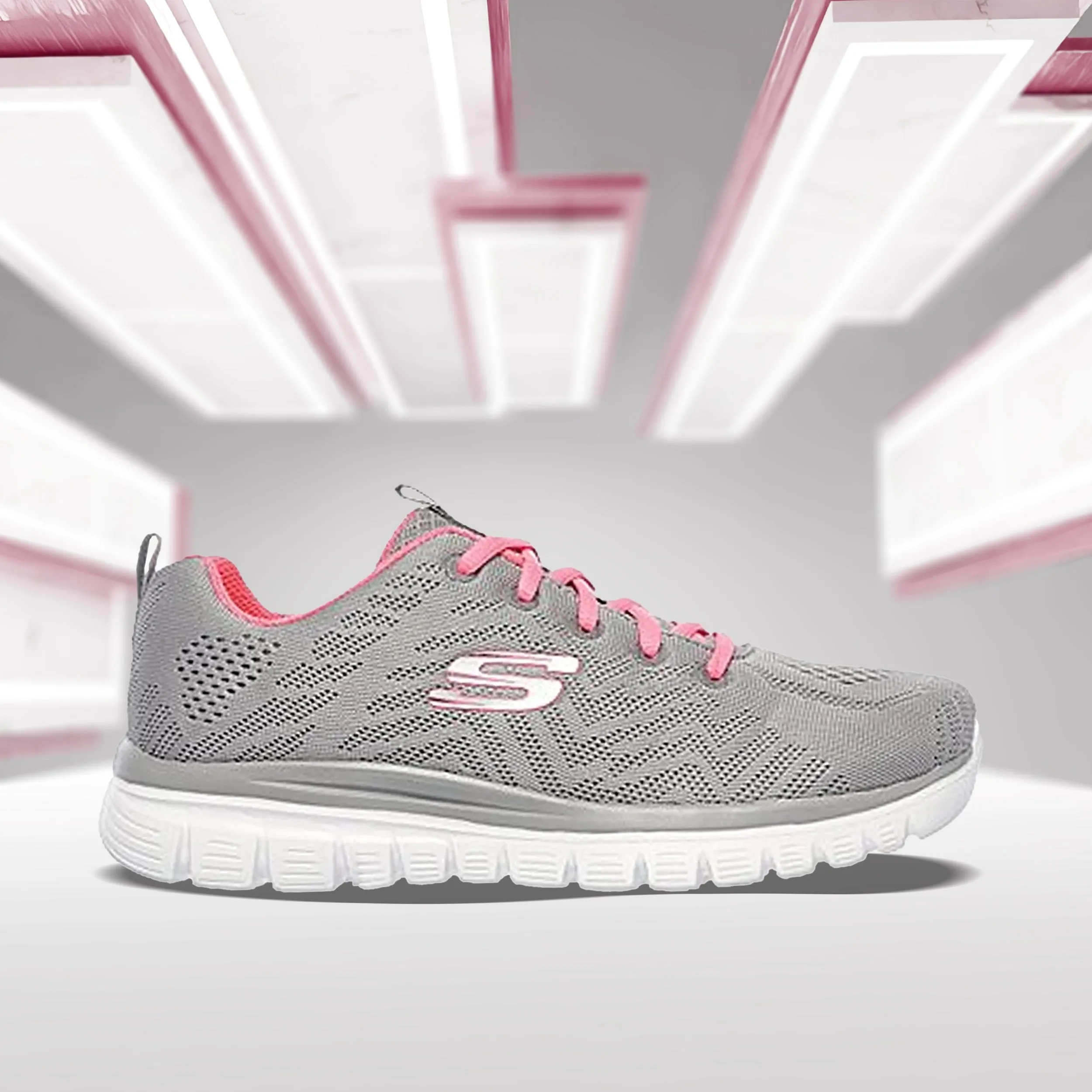 SKECHERS WOMEN'S GRACEFUL - GET CONNECTED (12615-GYCL)