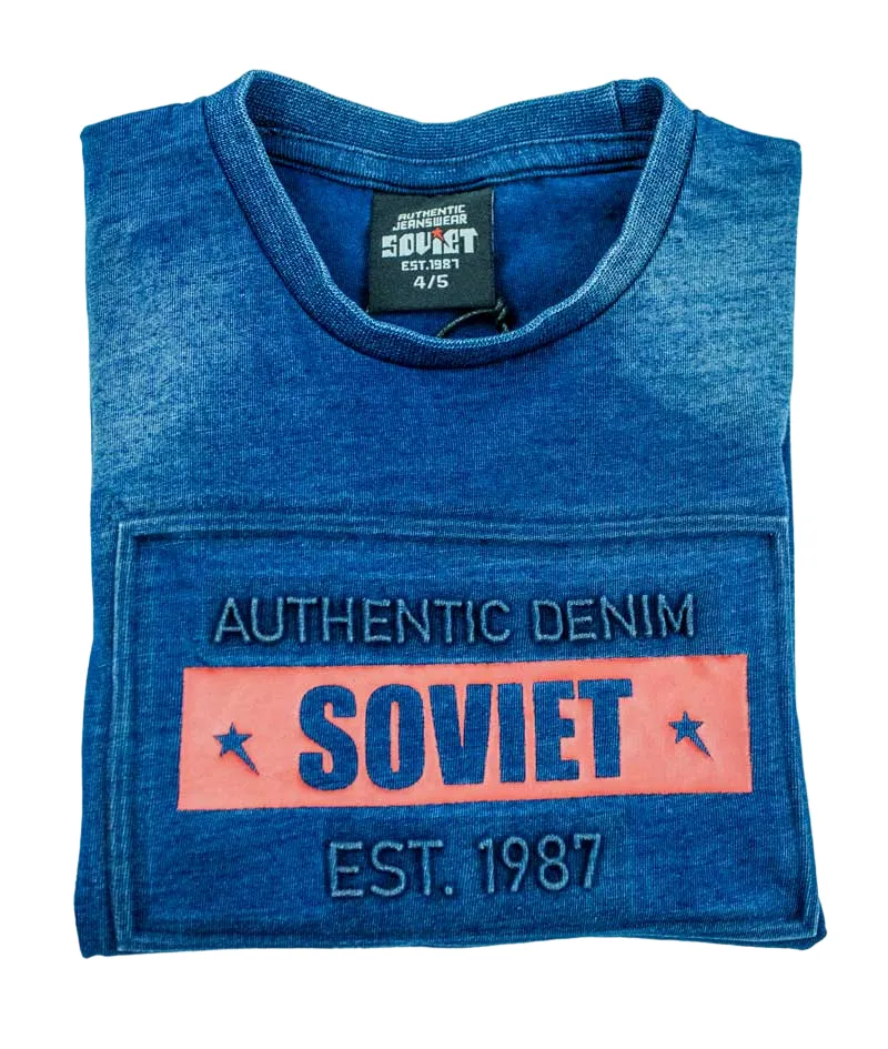 Soviet Matic Boys Navy Tee