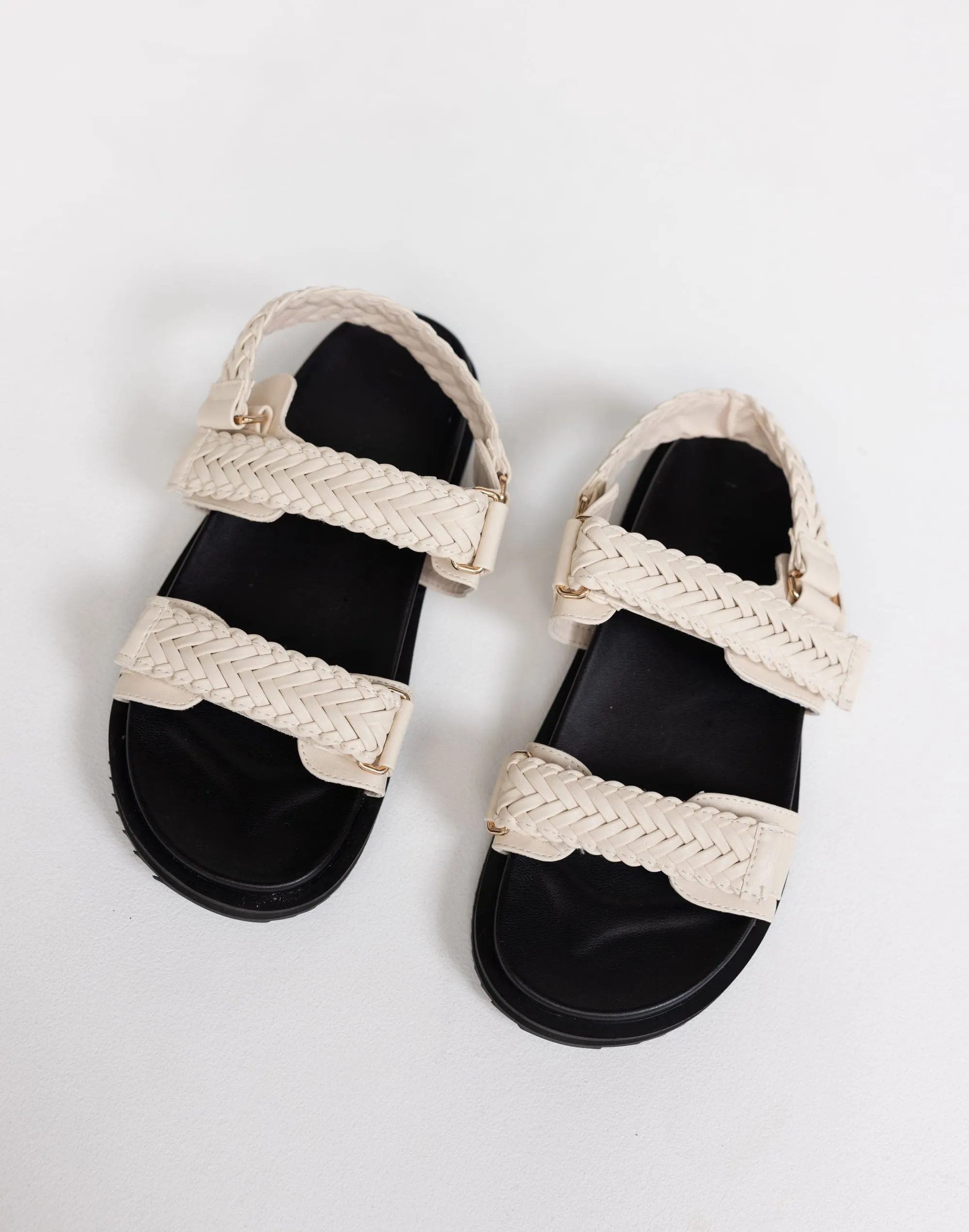 Taishi Sandals (Bone) - By Billini