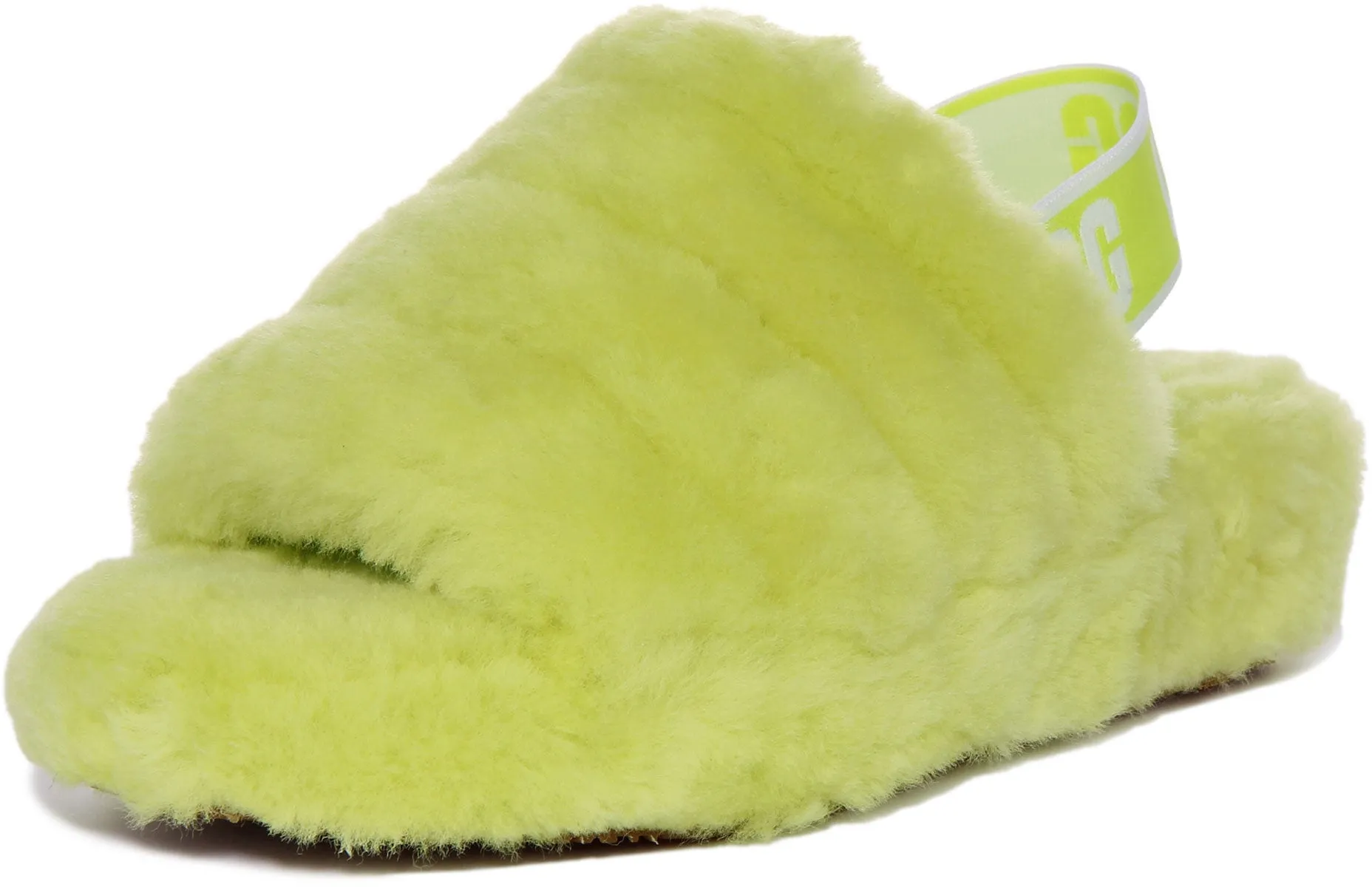 Ugg Australia Fluff Yeah Sli In Lime For Women