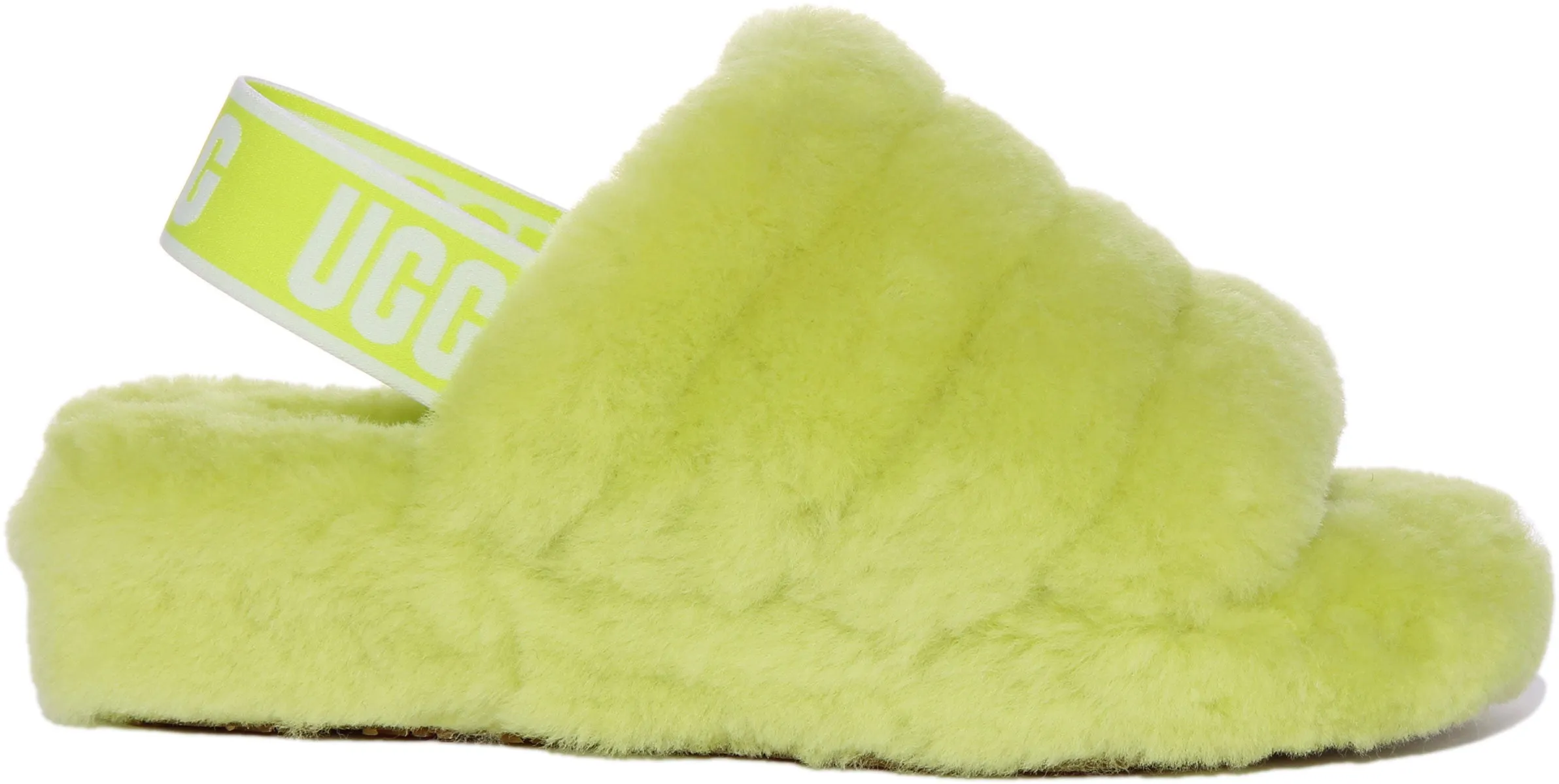 Ugg Australia Fluff Yeah Sli In Lime For Women