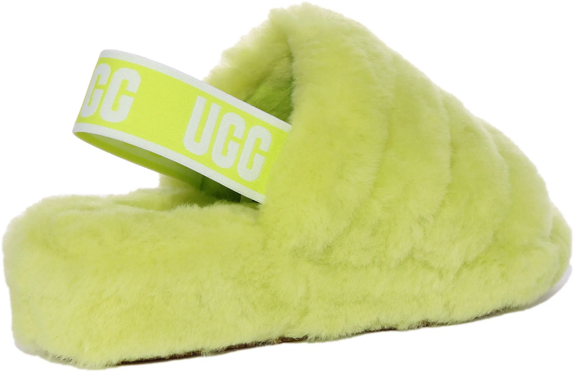 Ugg Australia Fluff Yeah Sli In Lime For Women