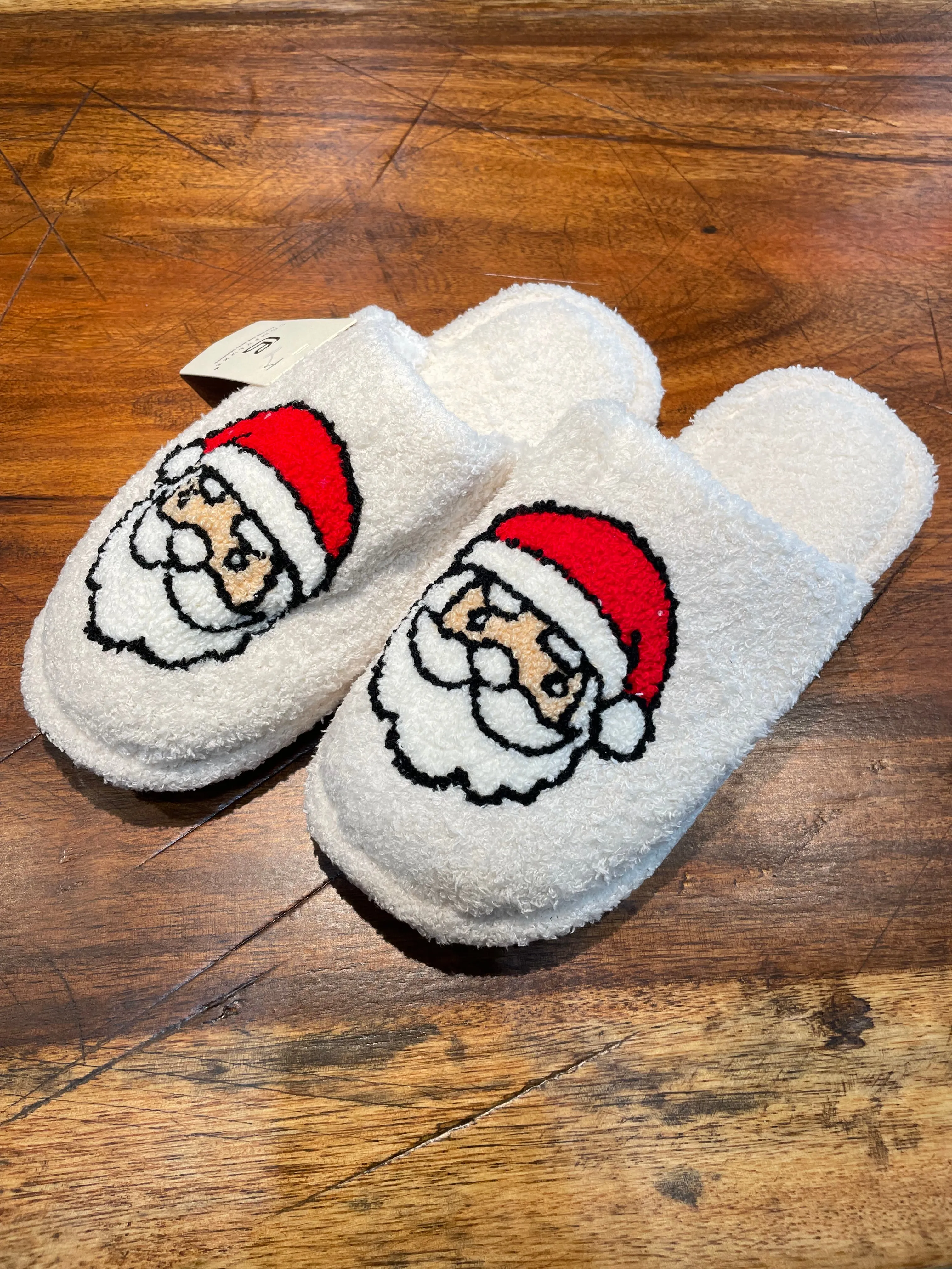 Ultra Soft Slippers in Snowman