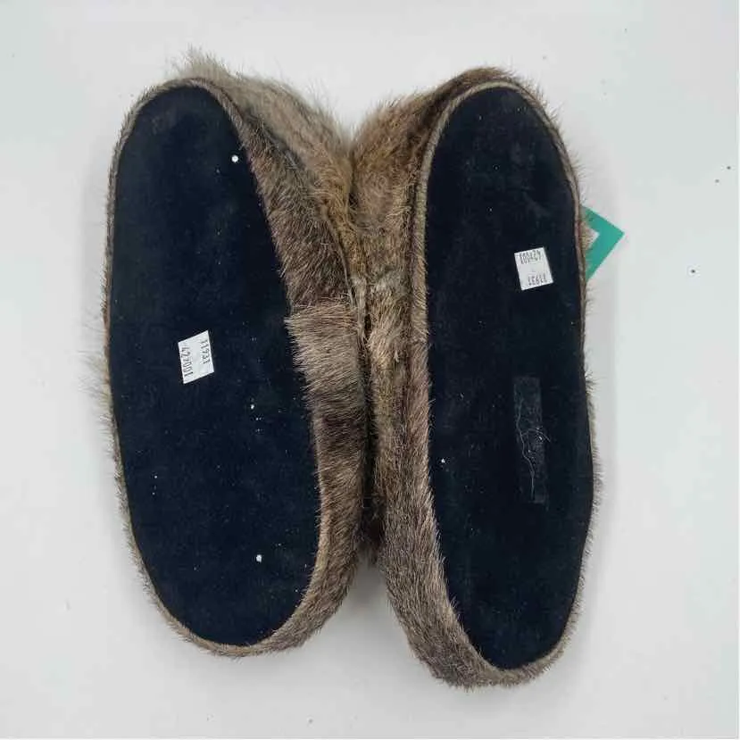 Unbranded Women's Tan Fur Slippers