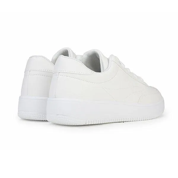 UNISEX PLAIN WHITE SNEAKERS