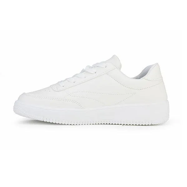 UNISEX PLAIN WHITE SNEAKERS