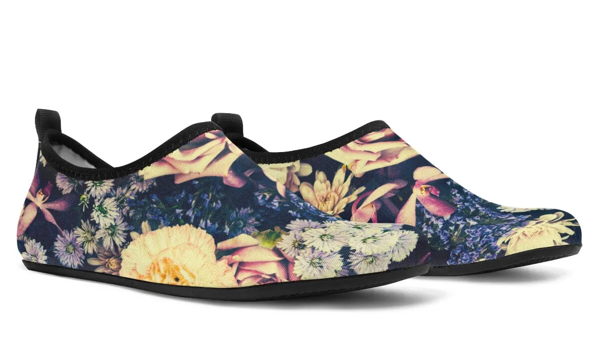 Vintage Flowers Barefoot Shoes