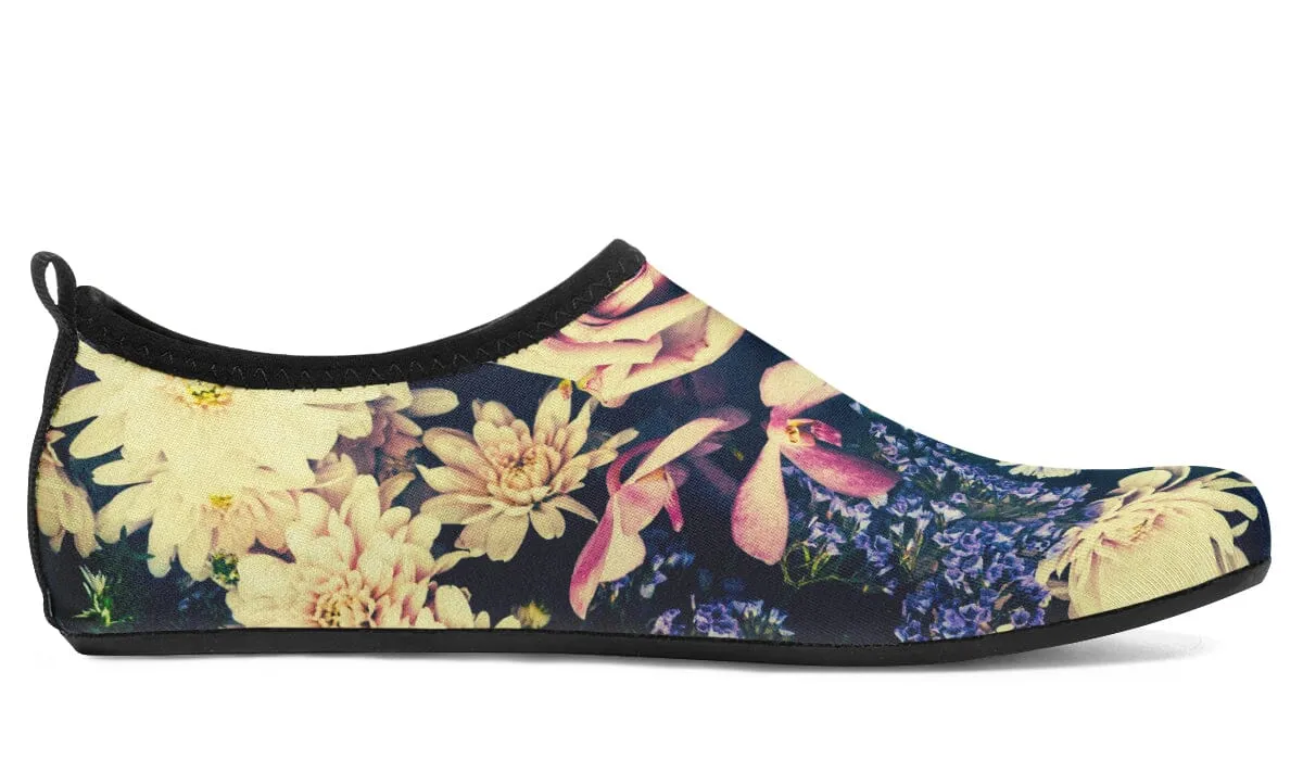 Vintage Flowers Barefoot Shoes