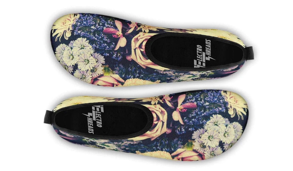 Vintage Flowers Barefoot Shoes