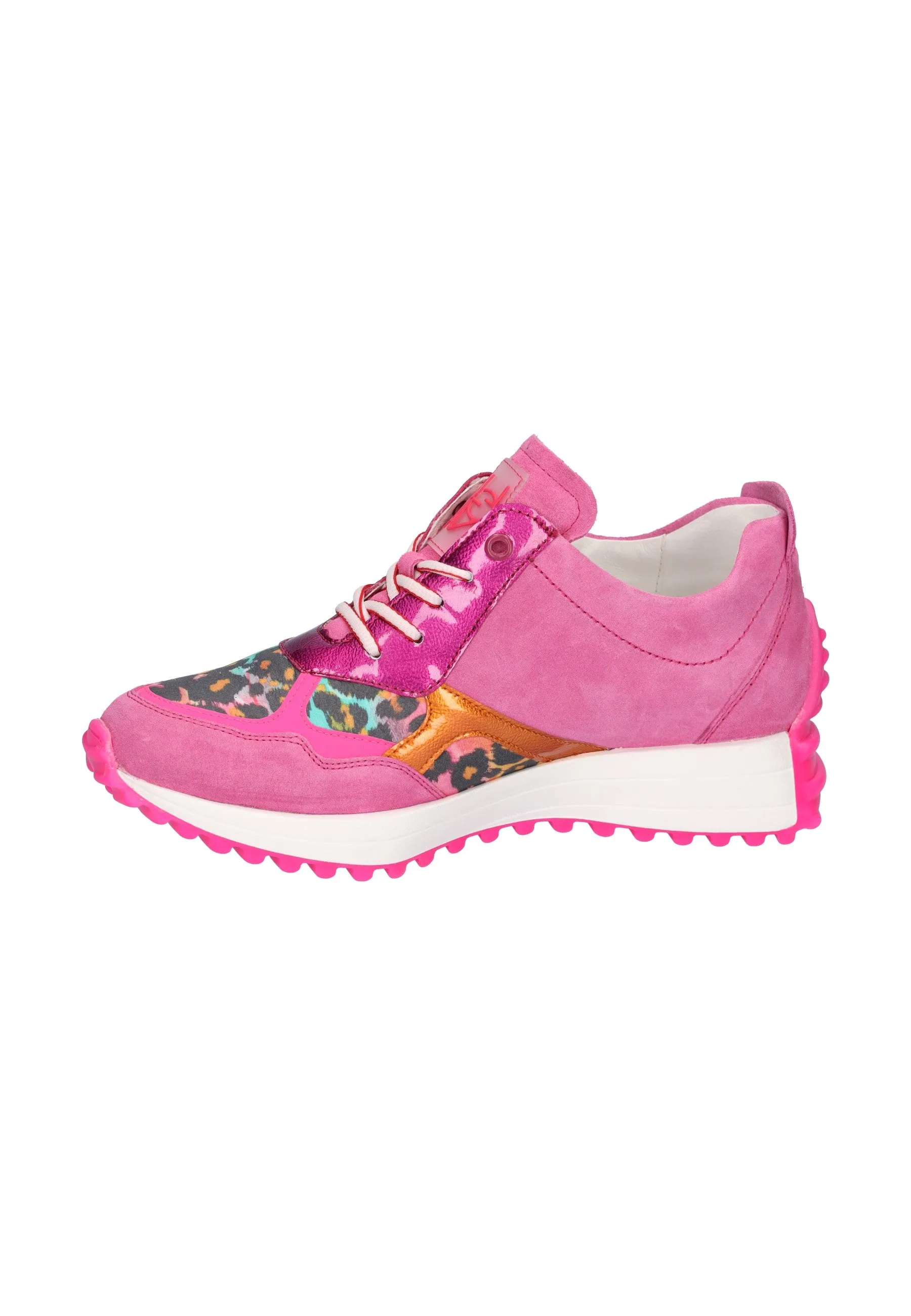 Waldlaufer Womens Trainer 797013 600 H-Pinky Pink Multi