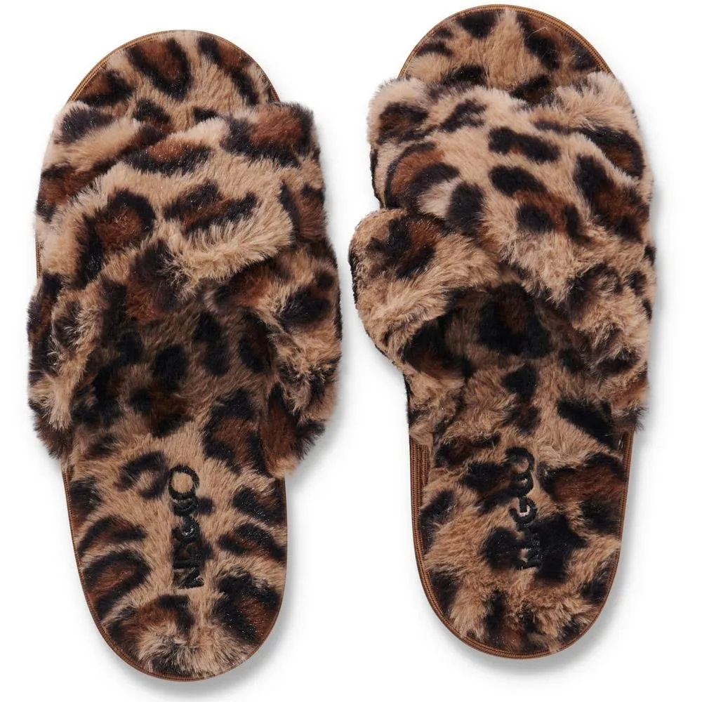 Women's Cheetah Slippers