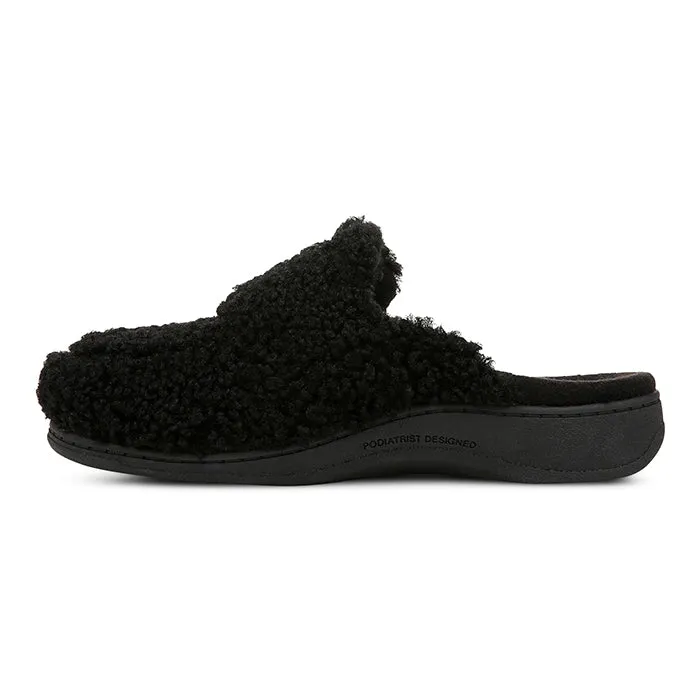 Womens Vionic Gemma II Shearling in Black