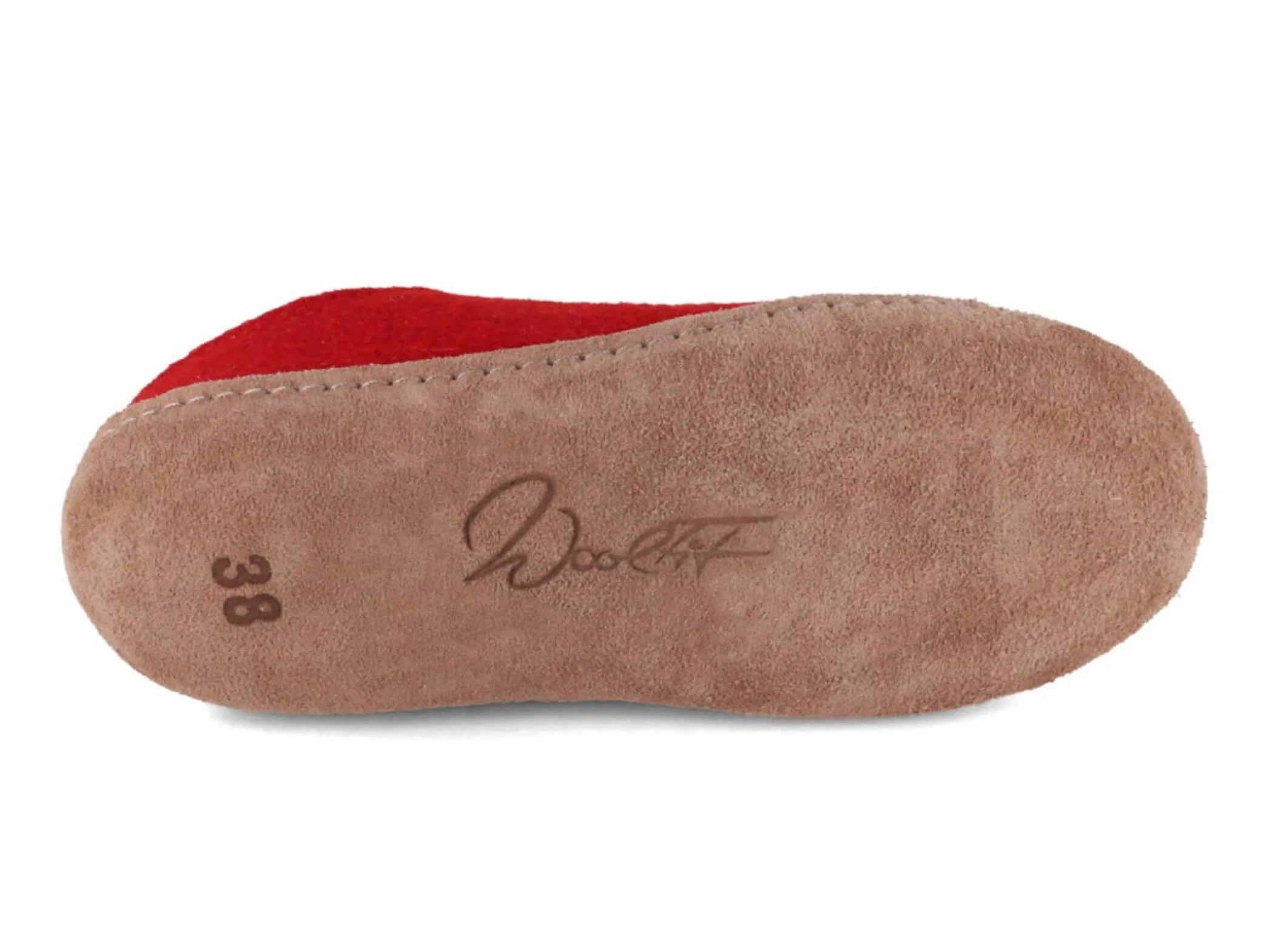 WoolFit Tundra | Lightweight Felt Slippers with Leather Sole