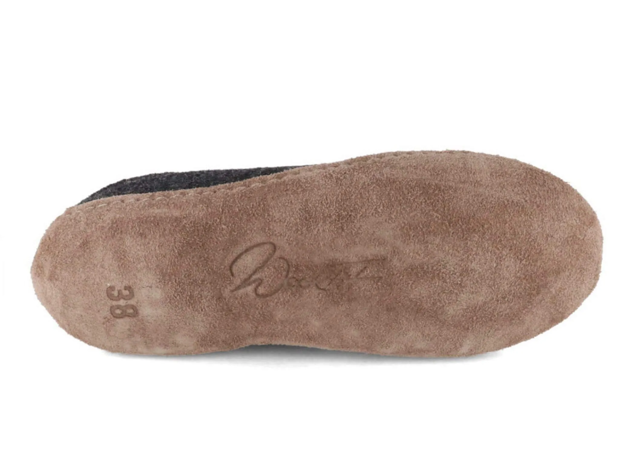 WoolFit Tundra | Lightweight Felt Slippers with Leather Sole