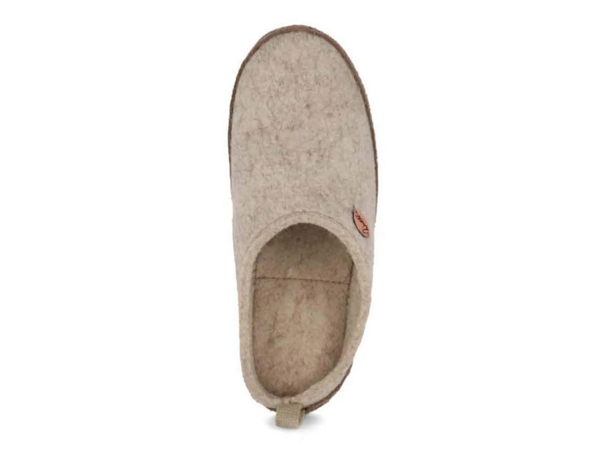 WoolFit Tundra | Lightweight Felt Slippers with Leather Sole