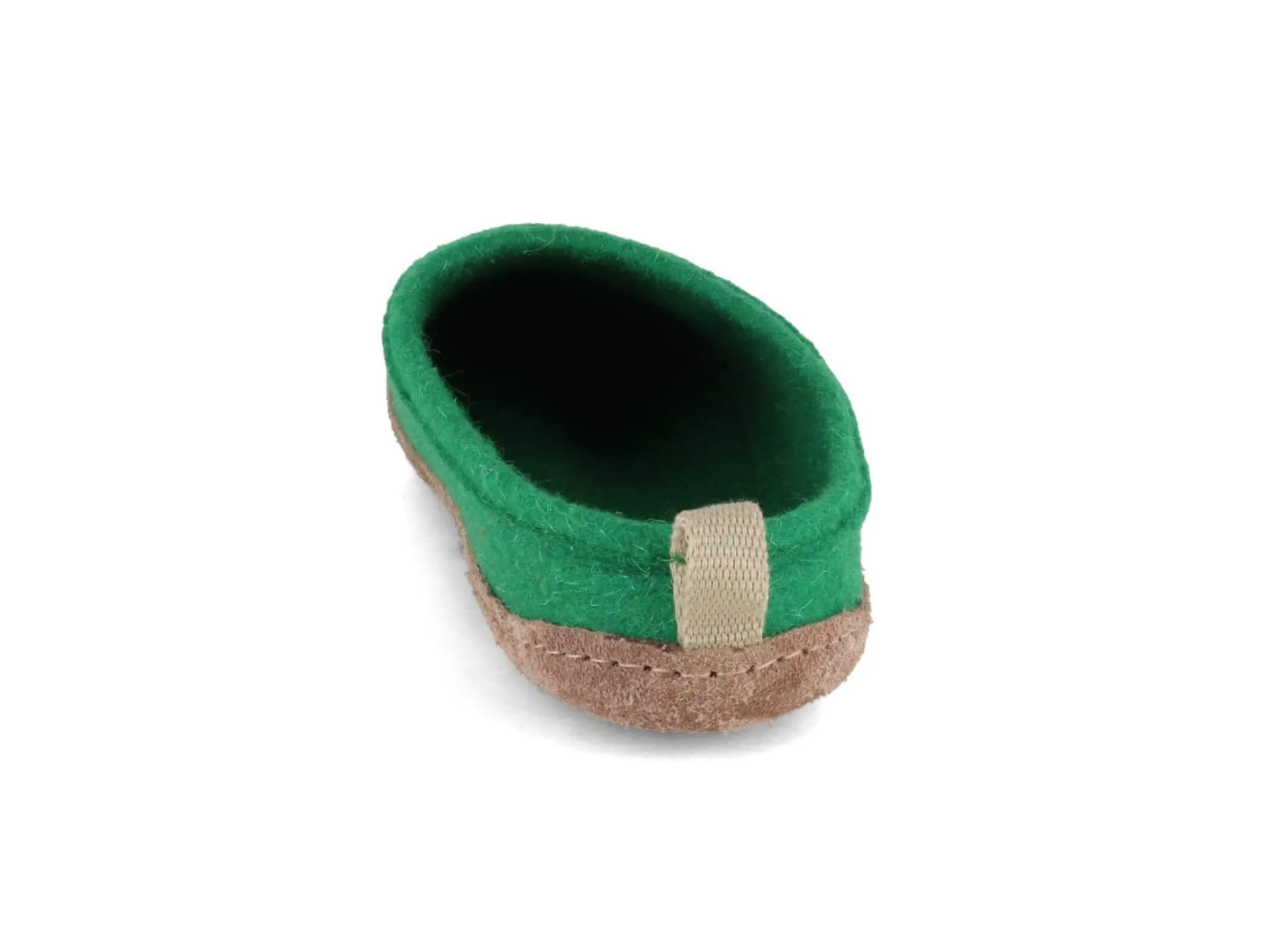 WoolFit Tundra | Lightweight Felt Slippers with Leather Sole