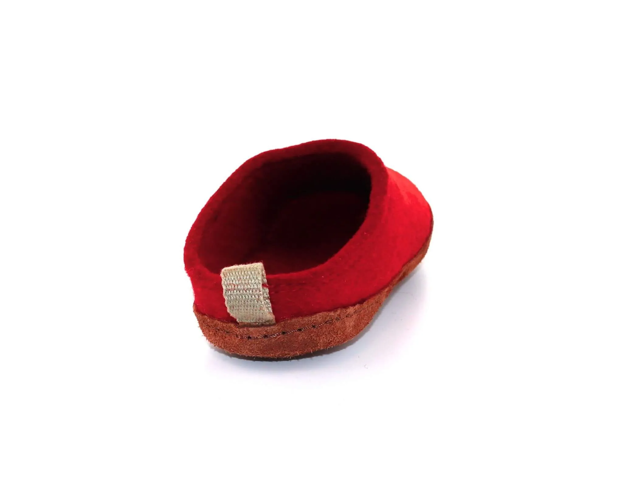 WoolFit Tundra | Lightweight Felt Slippers with Leather Sole