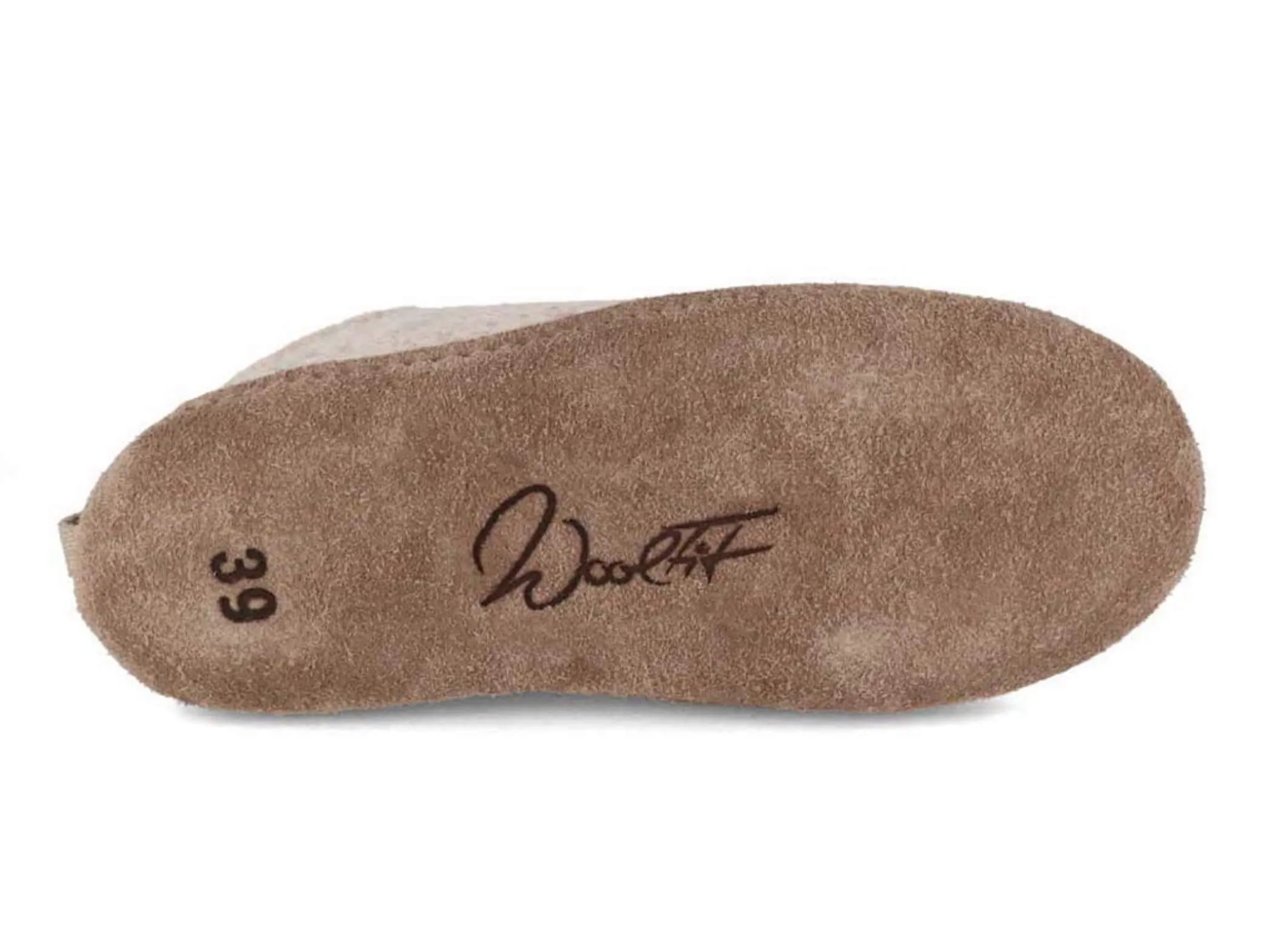 WoolFit Tundra | Lightweight Felt Slippers with Leather Sole